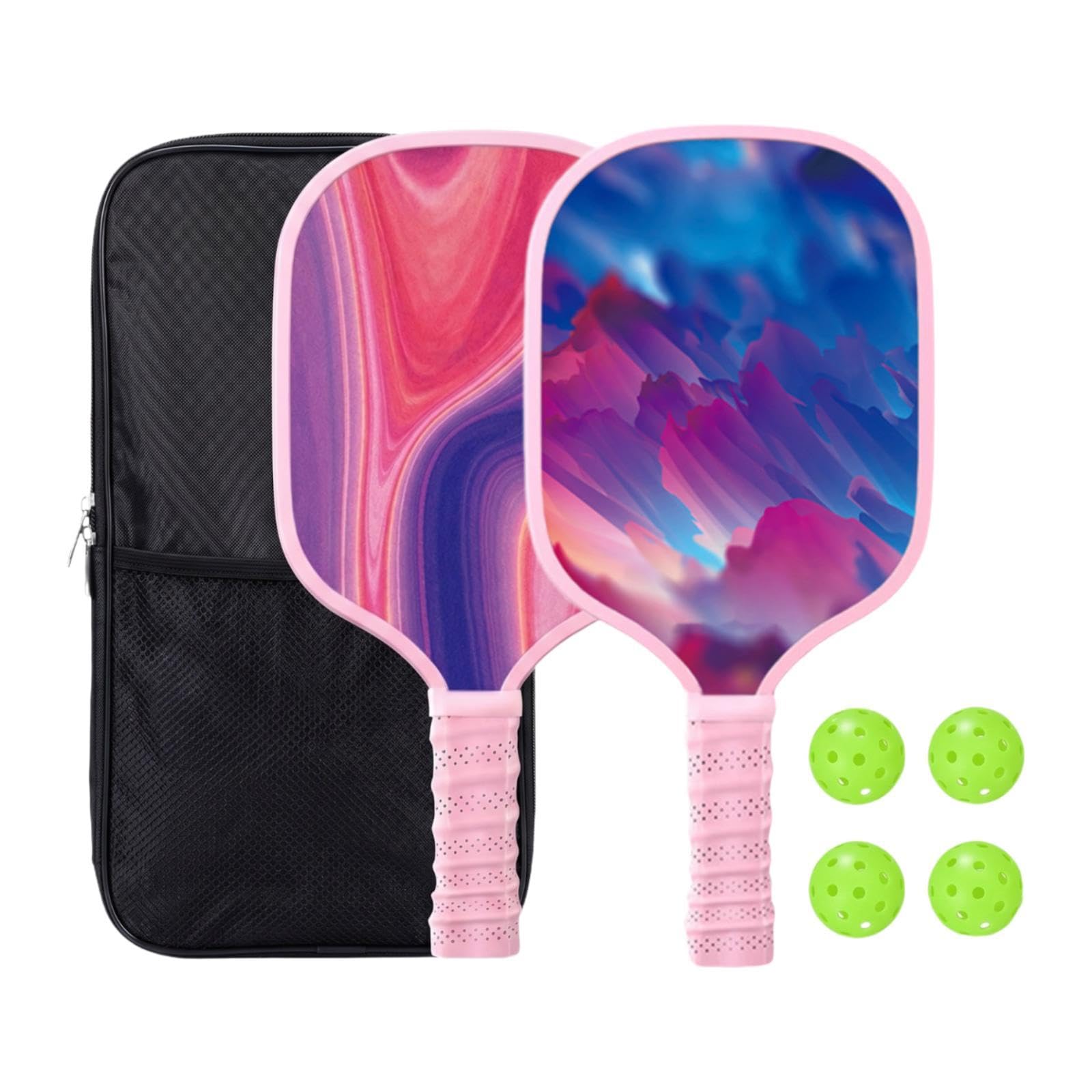 Pickleball Paddle Set Equipment Gift Fiberglass for Playing Sports Beginners Grip Blue|Sporting Goods|Tennis & Racquet Sports|Tennis|Racquets-image-25