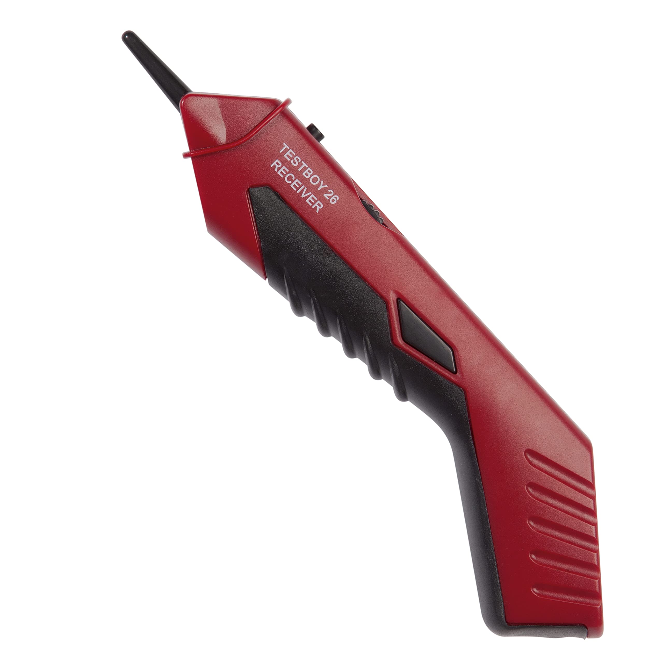 Set cercacavi Testboy 26, cercacavi, cercacavi (cercacavi per linee non sotto tensione, con pratico display LED, livello di trasmissione e ricezione regolabile), rosso/nero