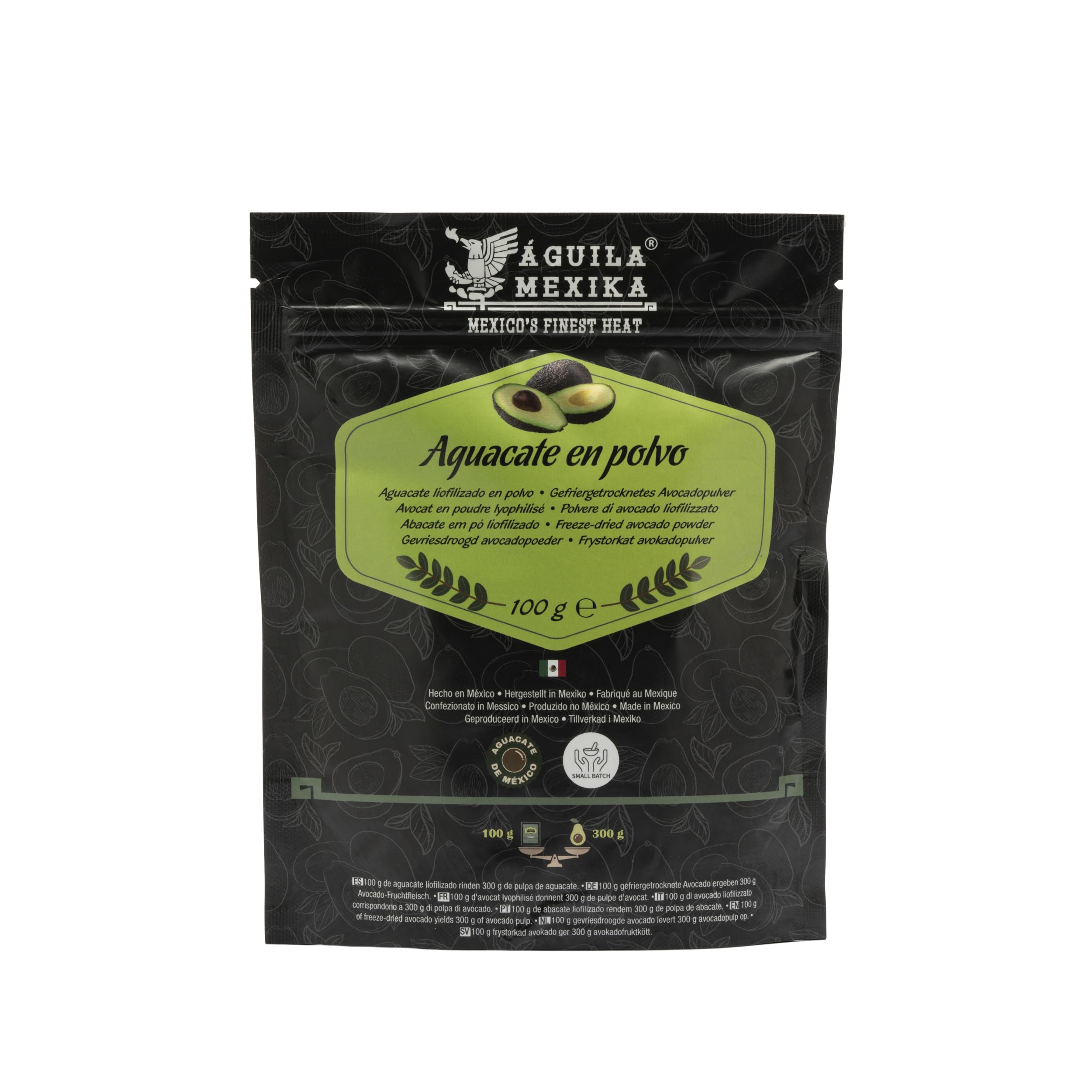ÁGUILA MEXIKA Aguacate en polvo 2-Pack Hass liofilizados