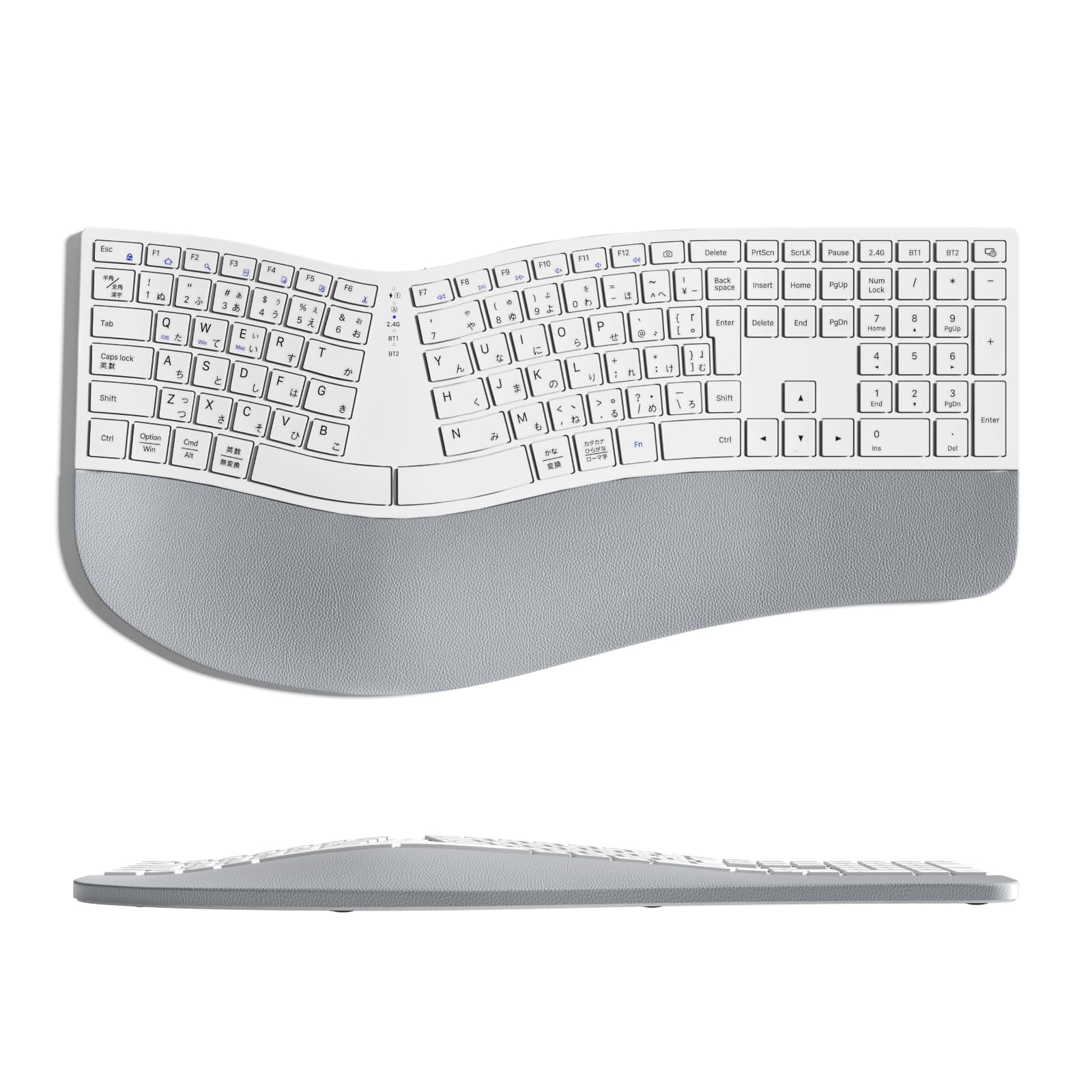 Amazon | Ewin ERGO キーボード JIS配列 左右分離型 エルゴノミクス