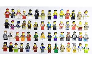 Pack of 10 Authentic LEGO Minifigures (9443)