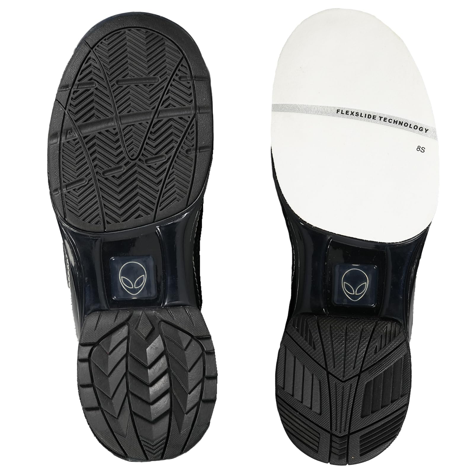 Elite Predator Dial Fastening Men’s Bowling Shoes - Professional Bowling Shoes - Right Hand Bowling Shoes - Includes Interchangeable Slide Soles and Heels - Comfortable Fit
