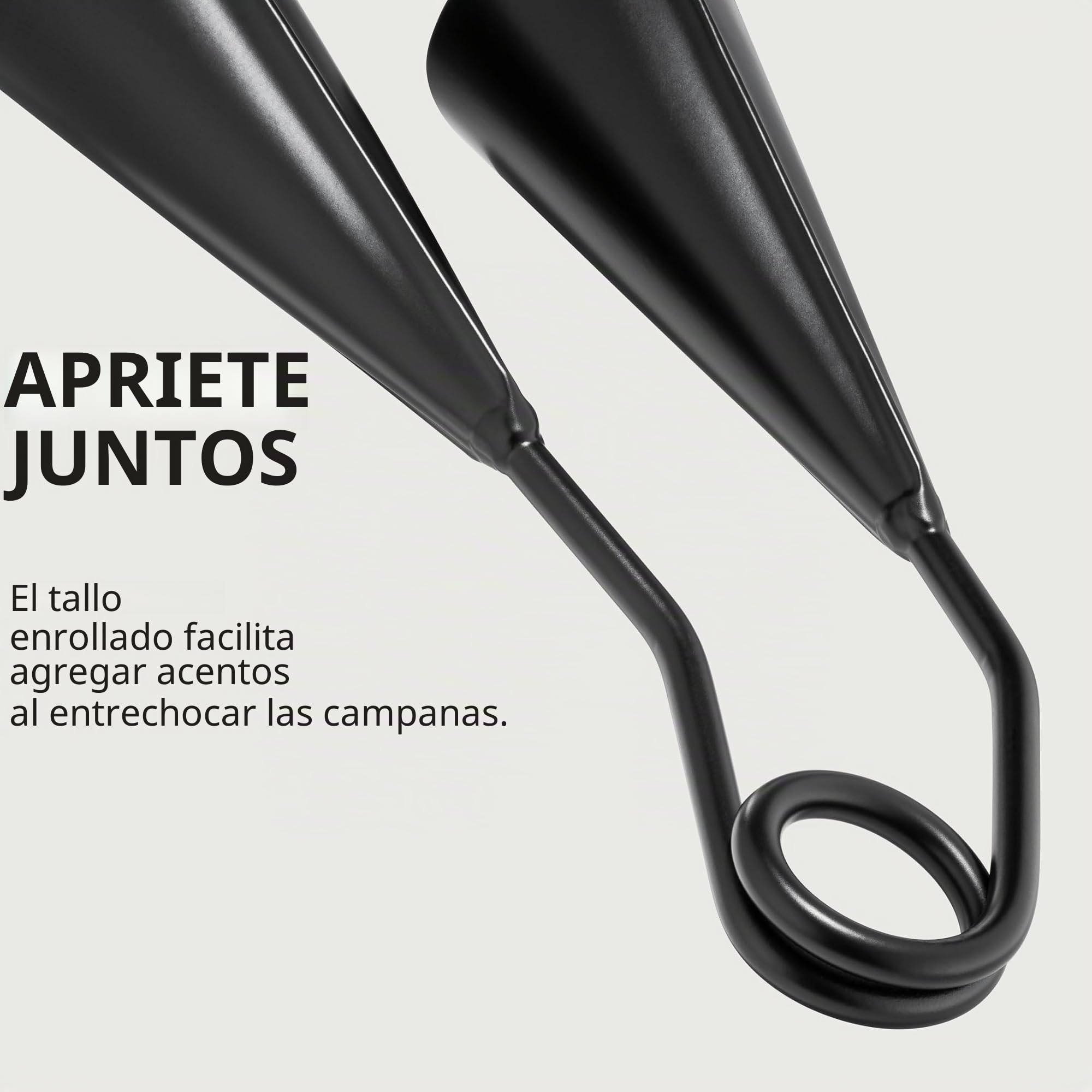 MEINL Percussion A-GO-GO Bell small - powder coated Negro, STBAG5