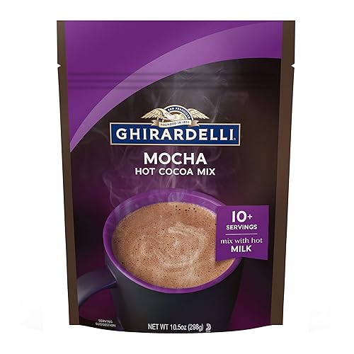 Miniatura 15 de GHIRARDELLI Mezcla de cacao caliente de doble chocolate premium, bolsa de 10.5 onzas (6 bolsas)