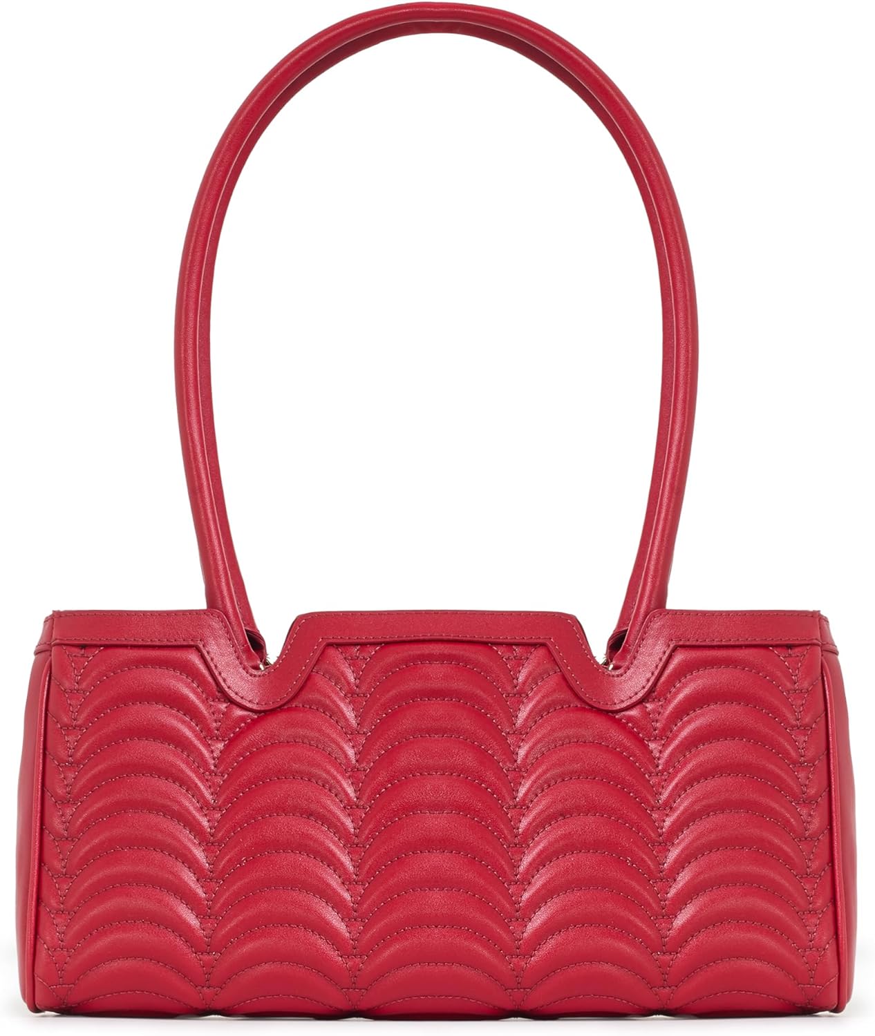 Broadway N°1 Designer Work Purse – Faux Leather Shoulder Bag with Inner Zip Pocket