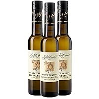 Vista 22 de Aceite de semilla de uva con infusión de albahaca de Salute Sante! Healthy Grape Oil para cocinar, sumergir, acabar, adobos y ensaladas, vegano, 6.8