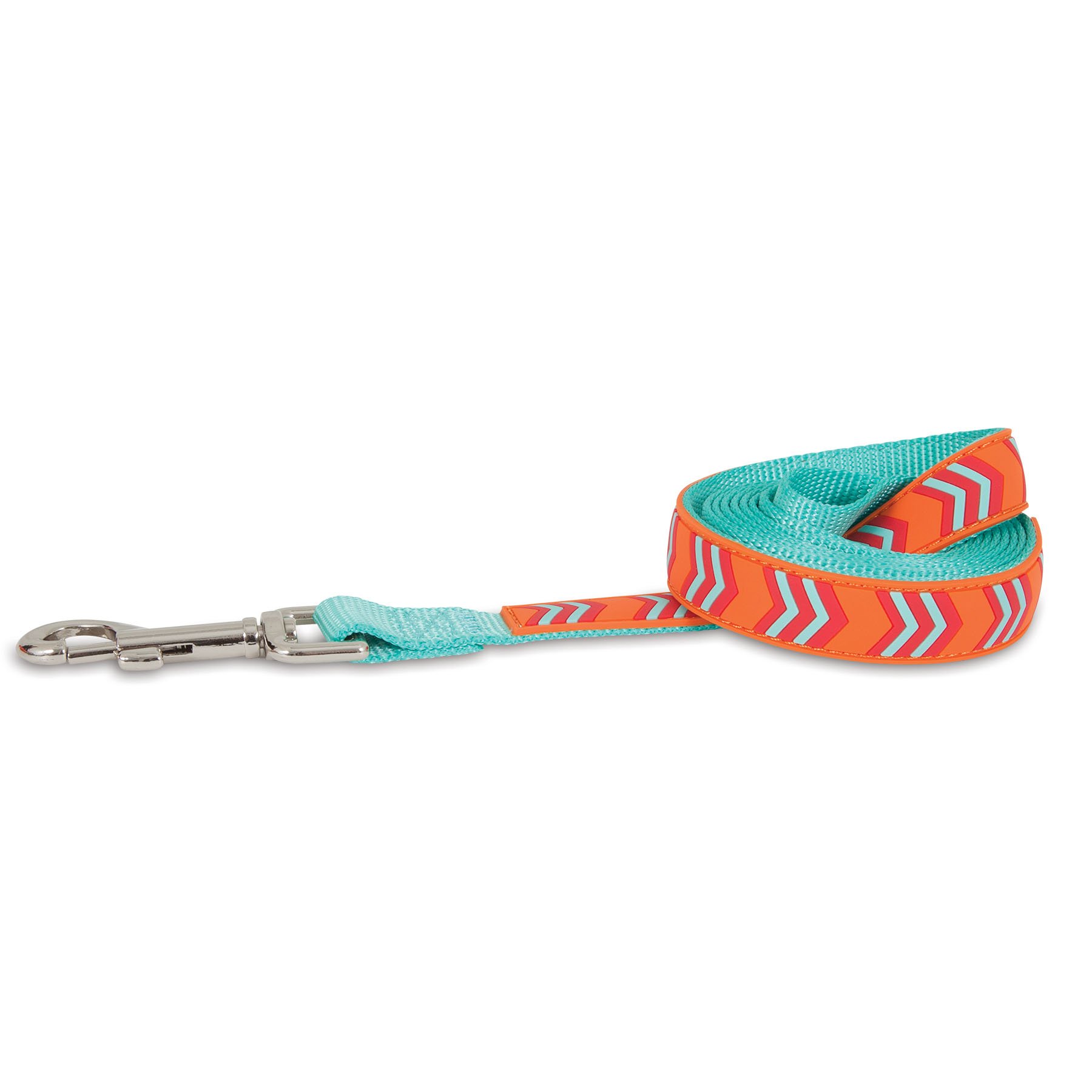 Aspen Pet Products Petmate Lead Rubber, Chvrn Orange, 3/4" X 6'