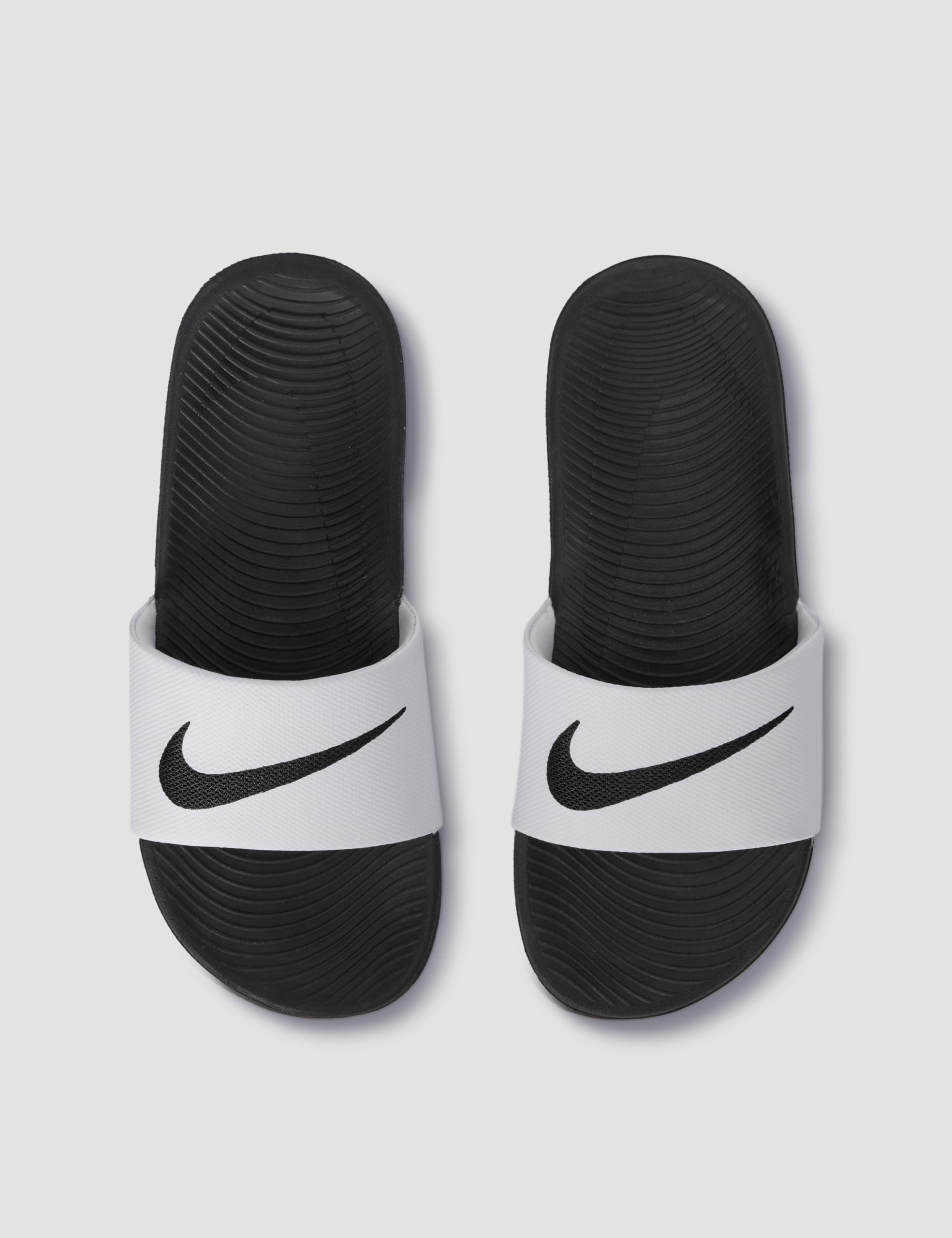 Nike Niños Zapatos de Playa y Piscina Blanco Negro 29.5 EU
