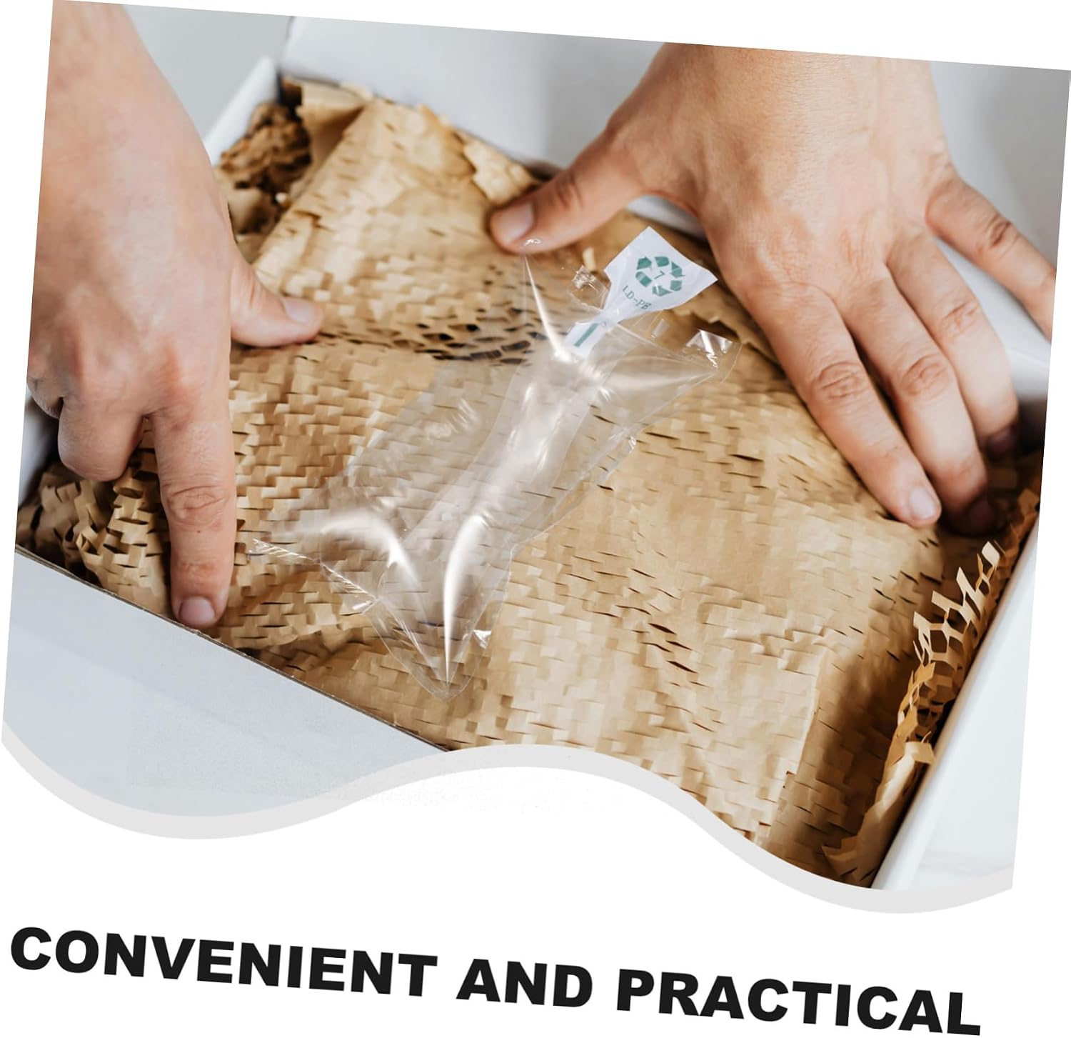 100pcs Inflatable Air Packaging Bags for Shipping and Moving Cushioned Bags for Safe Packing Efficient Shock and Easy Filling