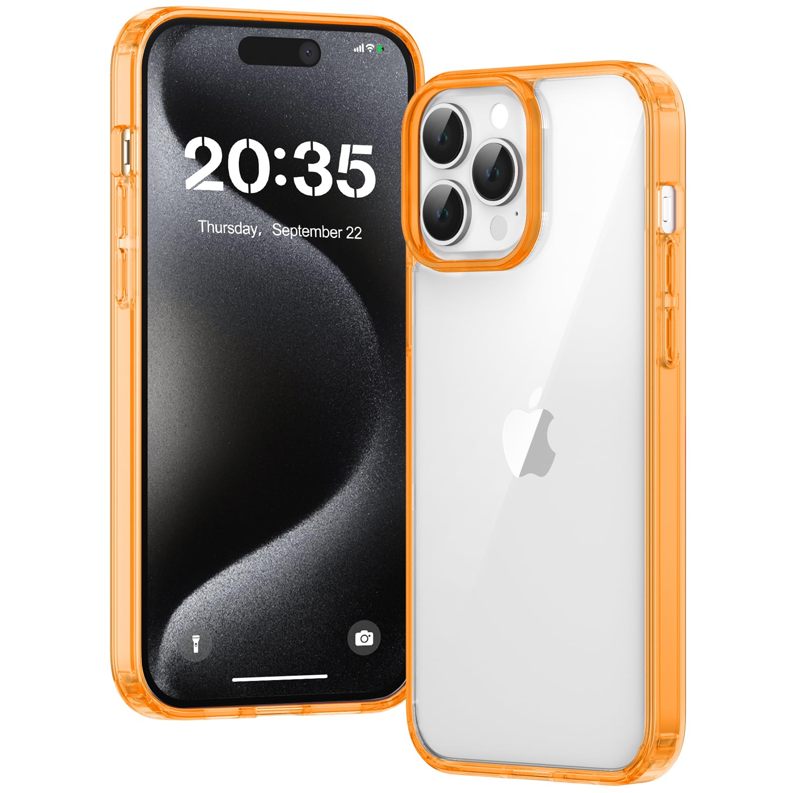 Clear Case for iPhone 15, Ultra Thin, Shockproof TPU Cover, Anti-Yellowing, Crystal Clear, Phone Case for Apple iPhone 15 - Clear — view 510