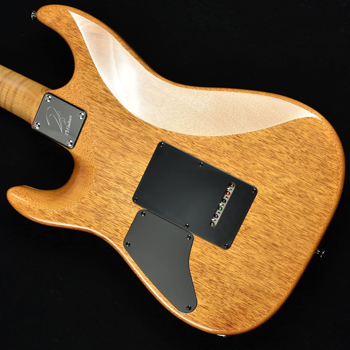 Amazon.co.jp: T's Guitars DST-DX22 Roasted Flame Maple Trans Blue