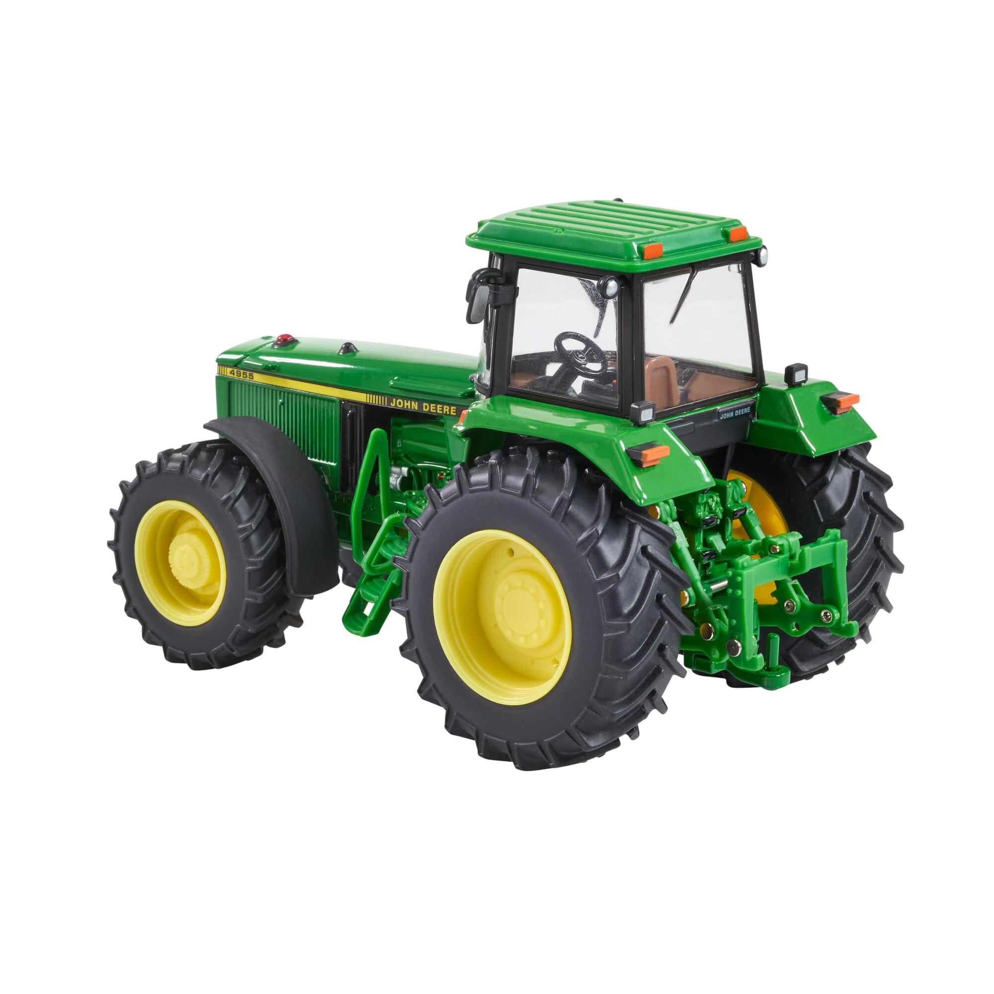 Britains John Deere 4955 EU-Spezifikation Traktor-Modell, Druckguss-Fahrzeug, Detaillierte Nachbildung mit Authentischen Merkmalen, Robustes Sammlerspielzeug für Landwirtschafts-Fans und Kinder