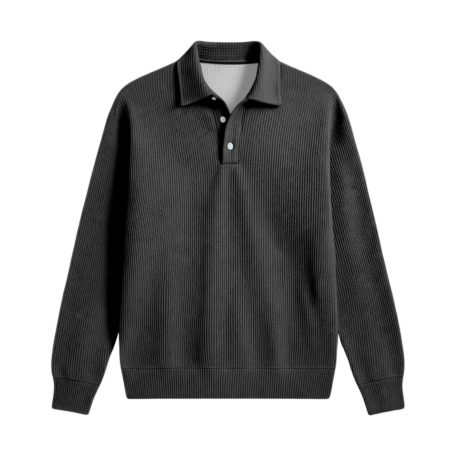 Camicia a maglia tinta unita classica formale texture distintiva quotidiana abbigliamento elegante casual capo versatile comfort vestibilità morbida stile moderno outfit maschile guardaroba essenziale