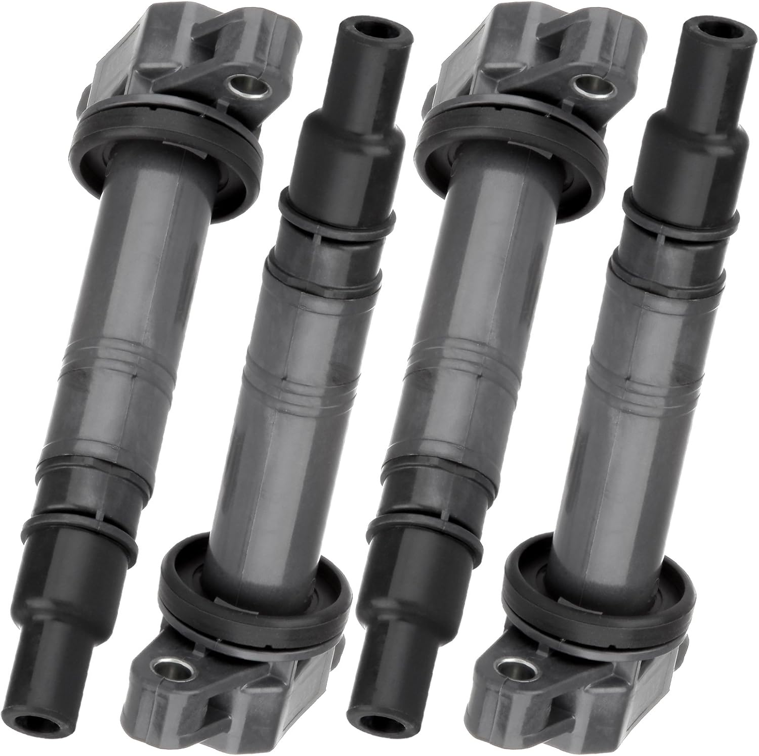 ECCPP Pack of 4 Ignition Coils Compatible for Toyota for Camry Tacoma Matrix for Scion xB Hiace for Solara 2.4L 2.7L L4 05-15 Replacement for 90919-A2001 90919-02248 UF495 5C1419 90919A2006