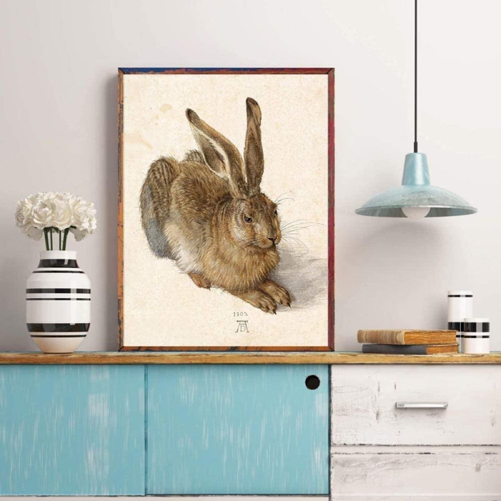 アルブレヒト・デューラー水彩画「うさぎ」複製画
