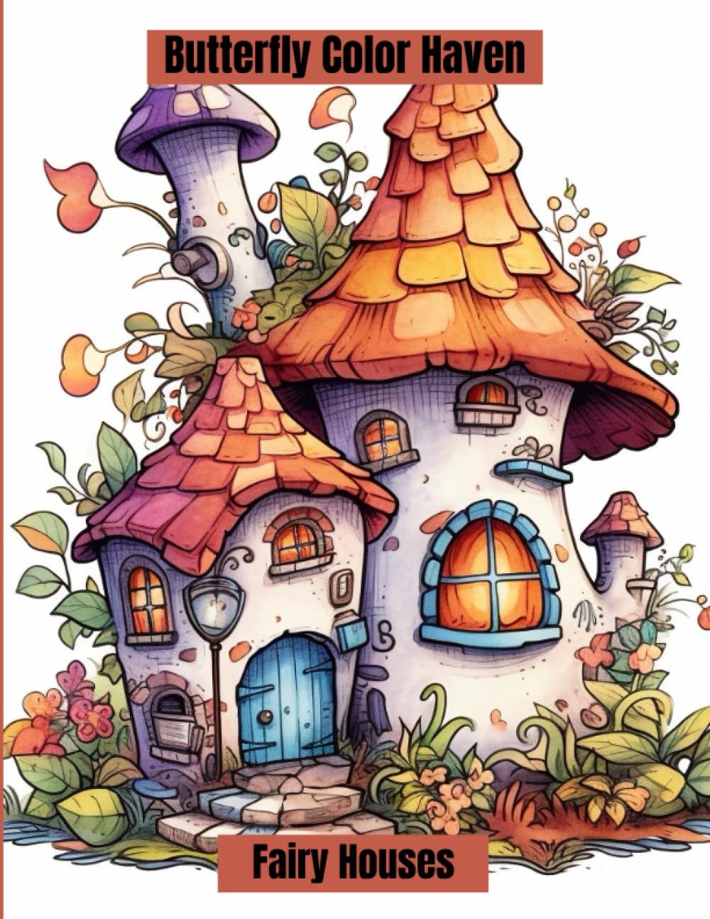 Fairy Houses Coloring Book