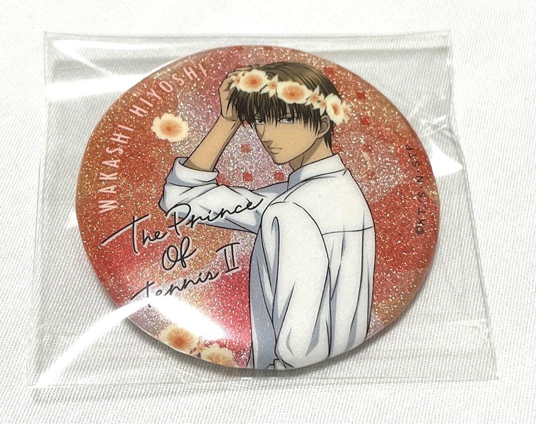 テニスの王子様 日吉若 缶バッジ Flower crown 花冠 新テニスの王子様 新規描き下ろし“FLOWER CROWN Ver.”グッズ 9月発売