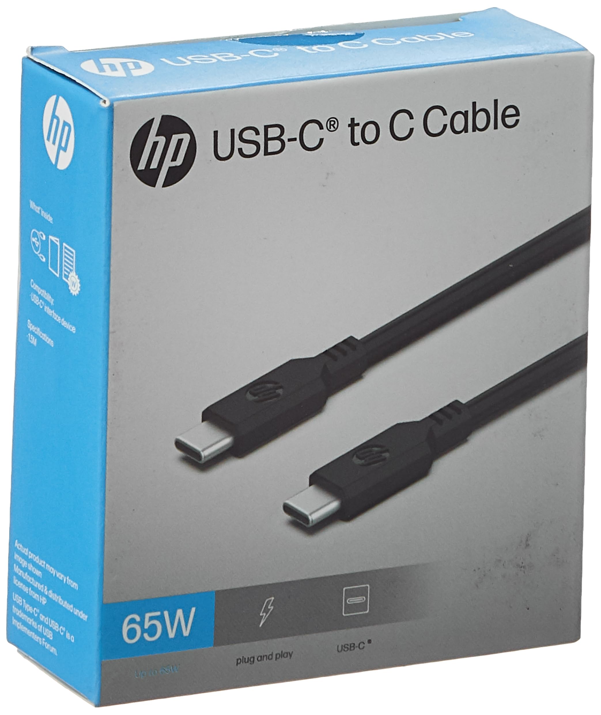 HP USB-C to C Cable (B0D45KQ9PL) Amazon Price History, Amazon Price Tracker