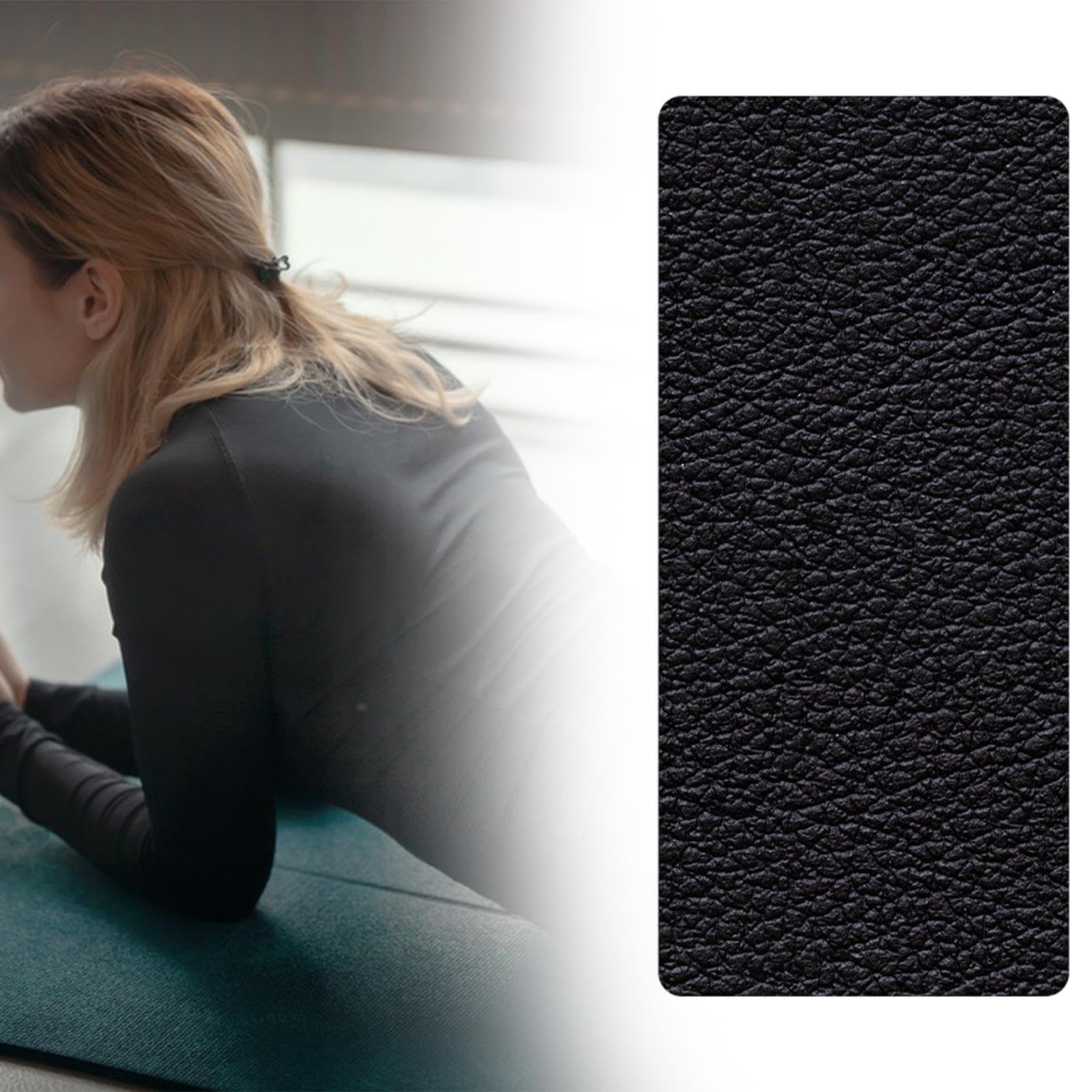 Gralara Tappetino per Tapis Roulant Antiscivolo Multifunzione Antirumore per Attrezzature da Fitness Tappetino per Tapis Roulant per Allenamento E Camminata, 70x150x0.6cm