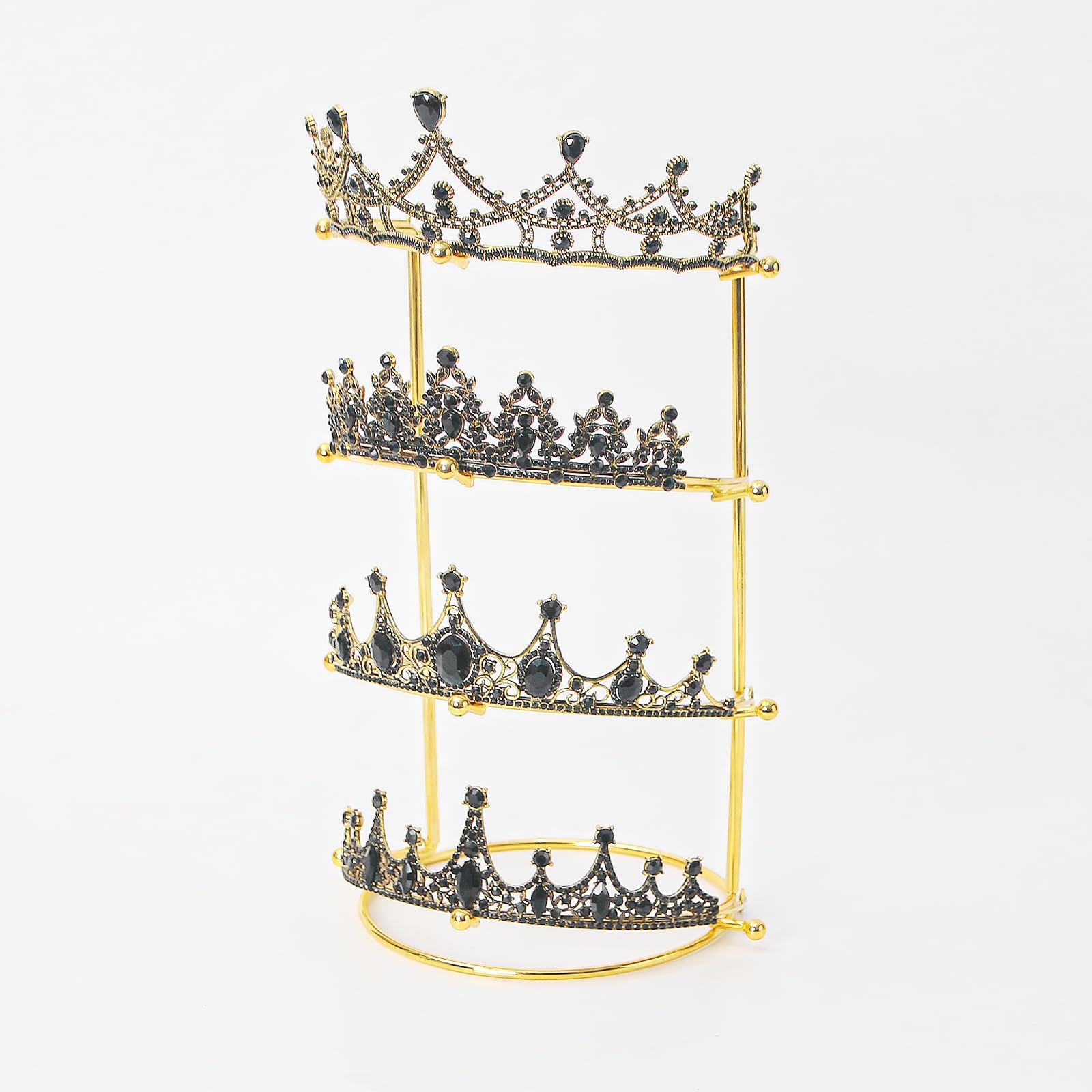 Crown Display Stand, Tiara Display, Headband Display Stand, Hair Accessories Organizer, Crown Storage Organizer Jewelry Holder for Women Girls