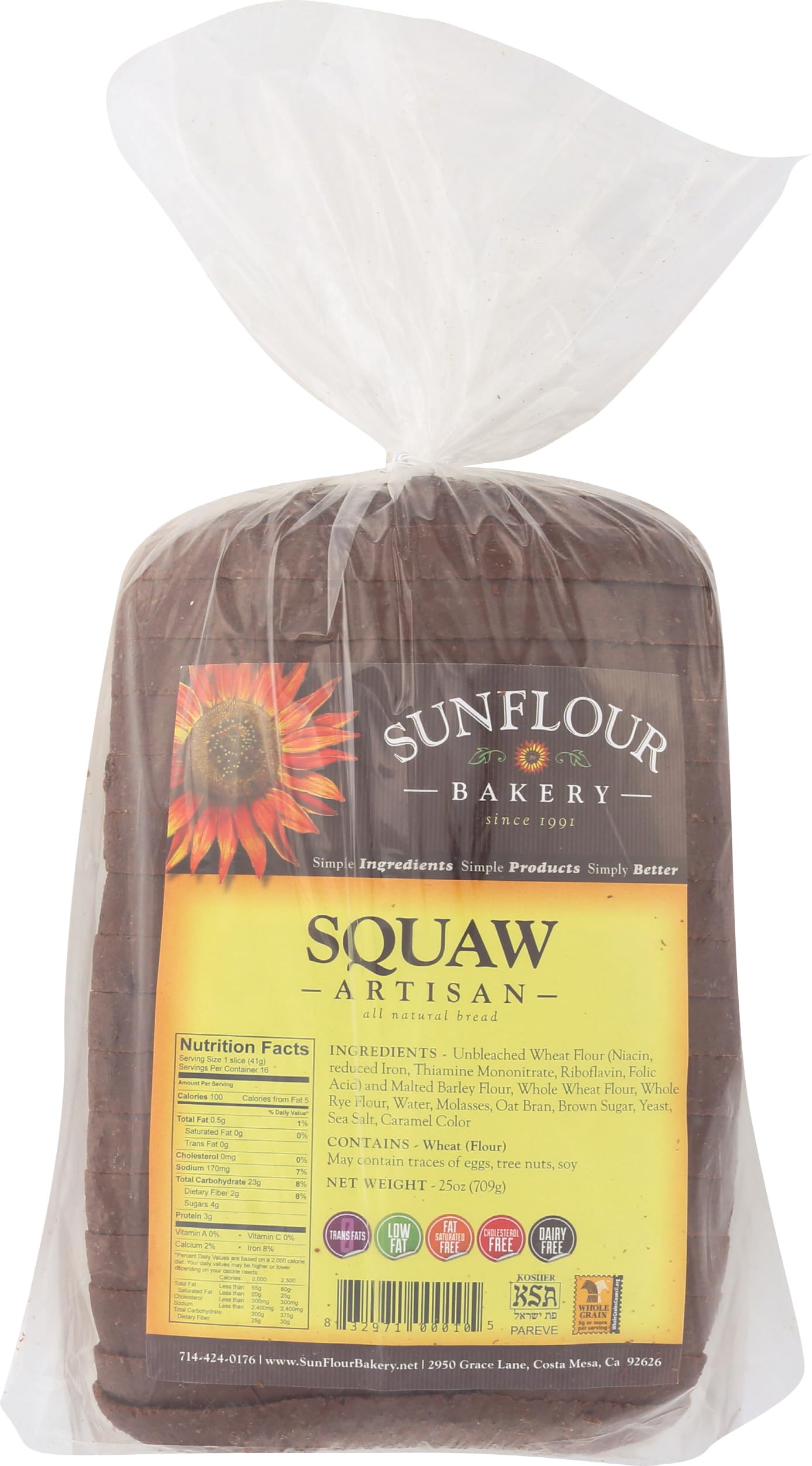 SUNFLOUR Dark Sweet Wheat, 25 OZ | Grocery Pickup & Delivery