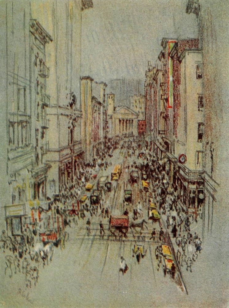 Amazon.com: Posterazzi New York 1909 Bleecker Street Poster Print