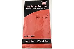 Table Cloth: Vibrant Orange Hue for Joyous Gatherings