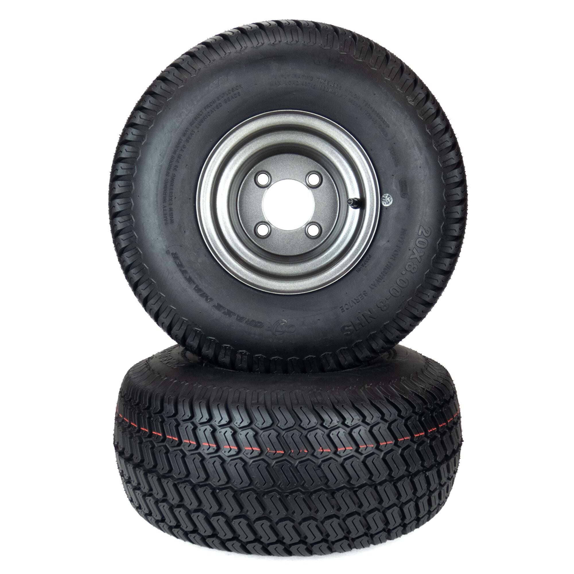 ダイヤン Amazon.com: (2) Turf Tire Assemblies 20x8.00-8 Fits Ariens Ikon XD