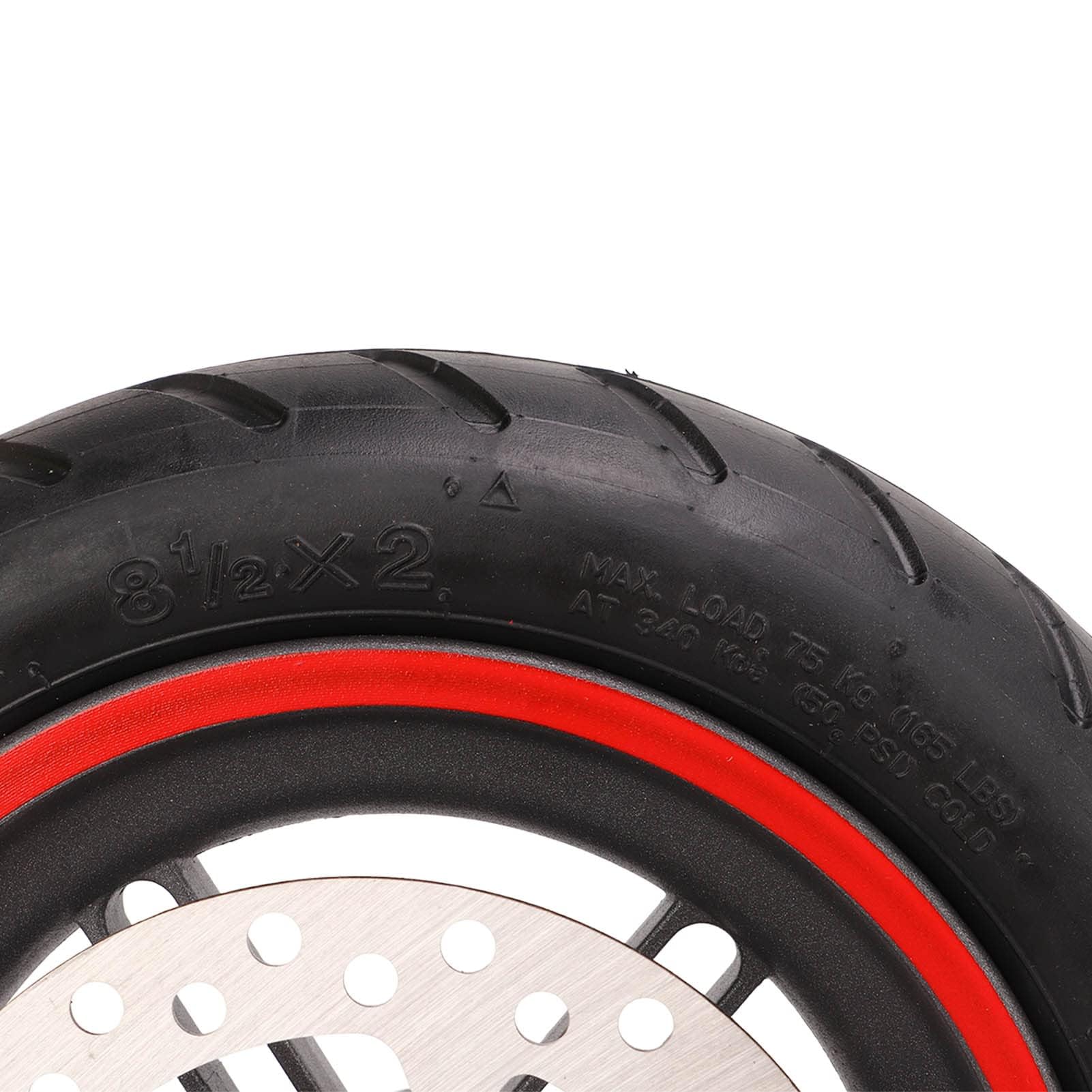 Alomejor Roue Arrière de Scooter électrique avec Disque de Frein de 120 Mm pour Pro PRO2 M3