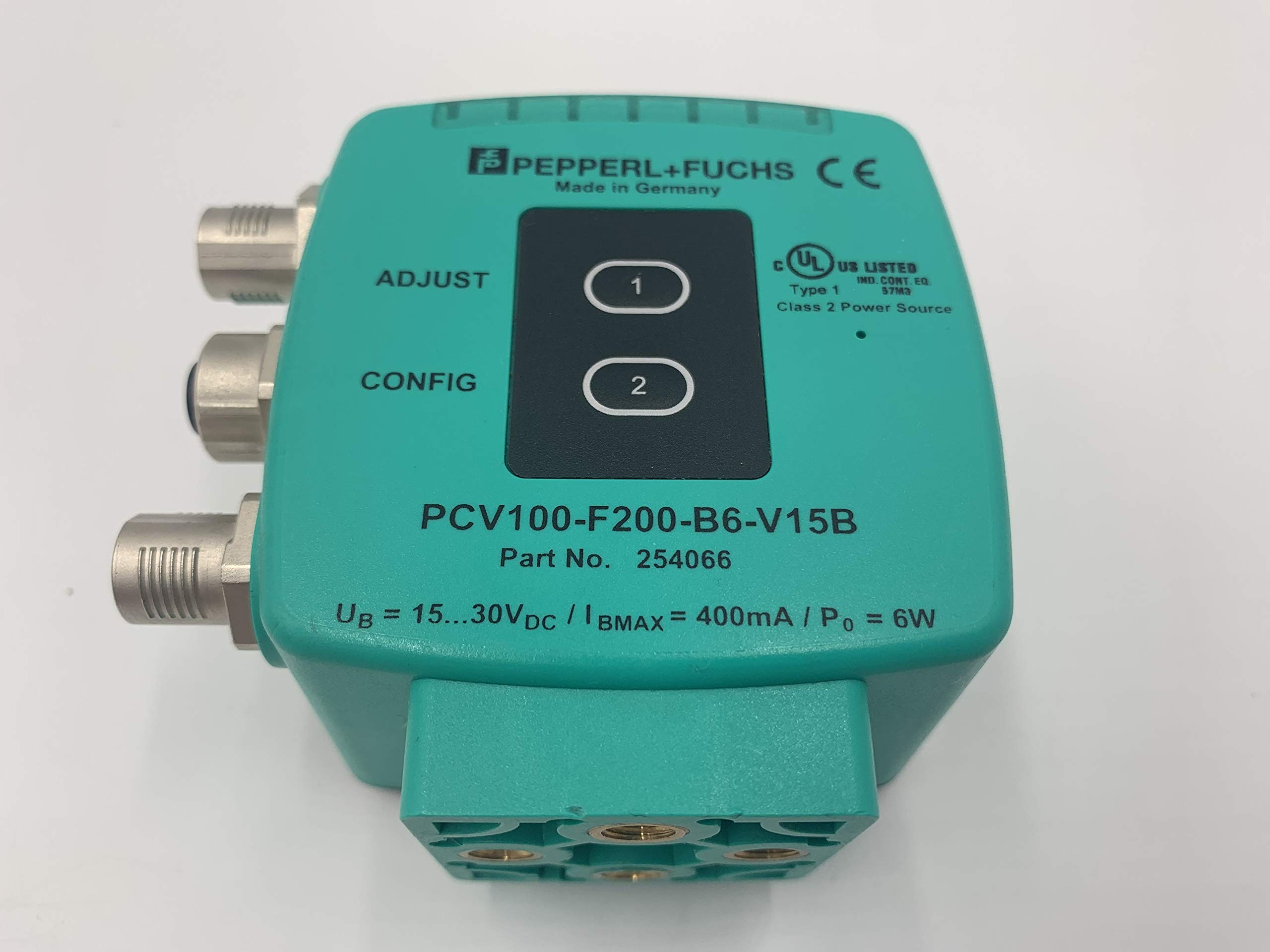 「11111」 Pepperl Fuchs PCV100-F200-B6-V15B Optical Data Matrix Reading Head