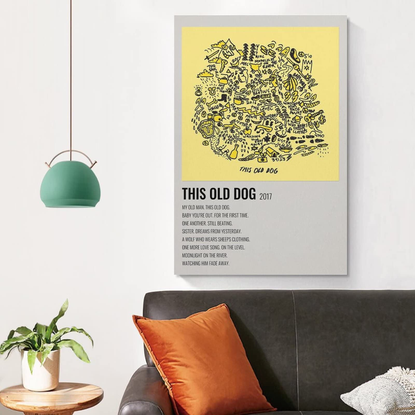 XIANGFENG Music Posters for Room Aesthetic 90s Mac Demarco This