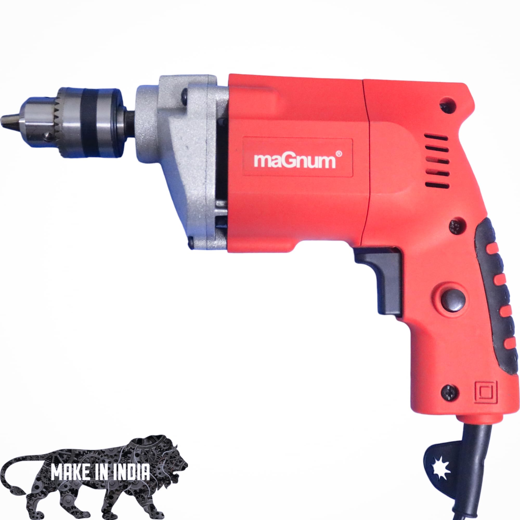 See full amazon price history chart for MAGNUM® ELECTRIC DRILL MACHINE MED-010A PRO, 500W, FULL COPPER MOTOR, 2800 RPM, Chuck 10 mm for Wood & Metal works, 10 millimeters Chuck Size 500-Watt Pistol Grip Drill Machine for Home,red MAGNUM® ELECTRIC DRILL MACHINE MED-010A PRO, 500W, FULL COPPER MOTOR, 2800 RPM, Chuck 10 mm for Wood & Metal works, 10 millimeters Chuck Size 500-Watt Pistol Grip Drill Machine for Home,red (B0CTGDR9KK) Amazon Price History, Amazon Price Tracker