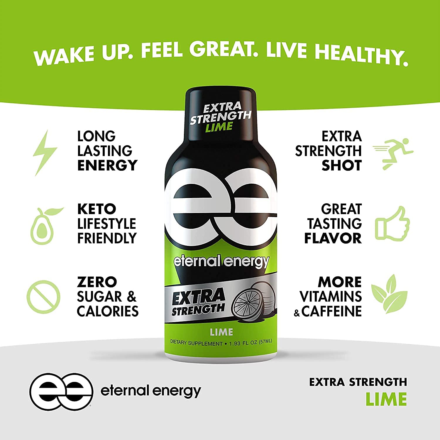 Amazon.com : LXR Biotech Eternal Energy Shot - Extra Strength