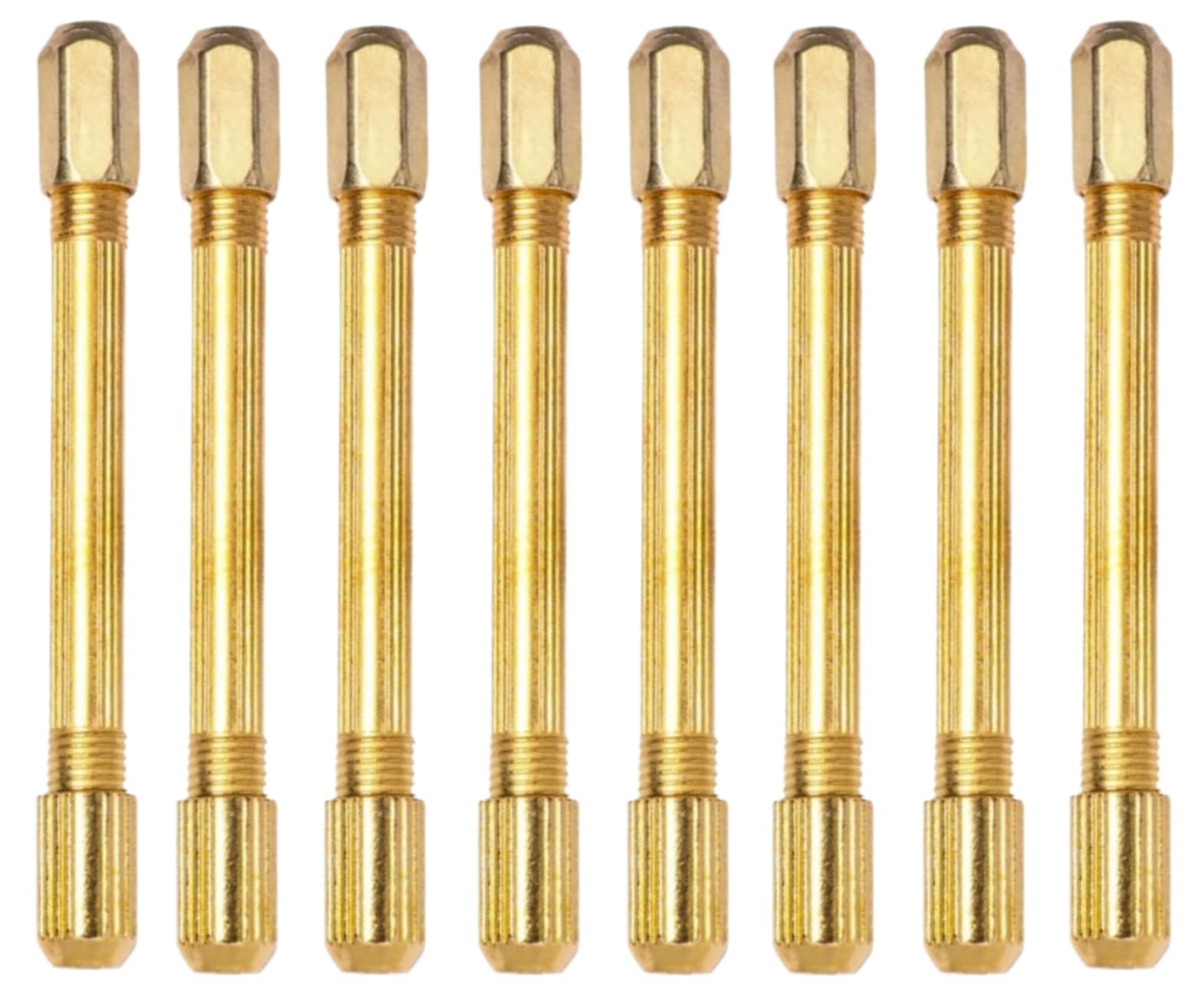 8Pcs Double Sided Pin Vise, Hand Drill Chuck Wire Tool Mini Pin Vise Wire Tools Model Hand Drill for Handicraft Carving Watch Making Repairing Tool