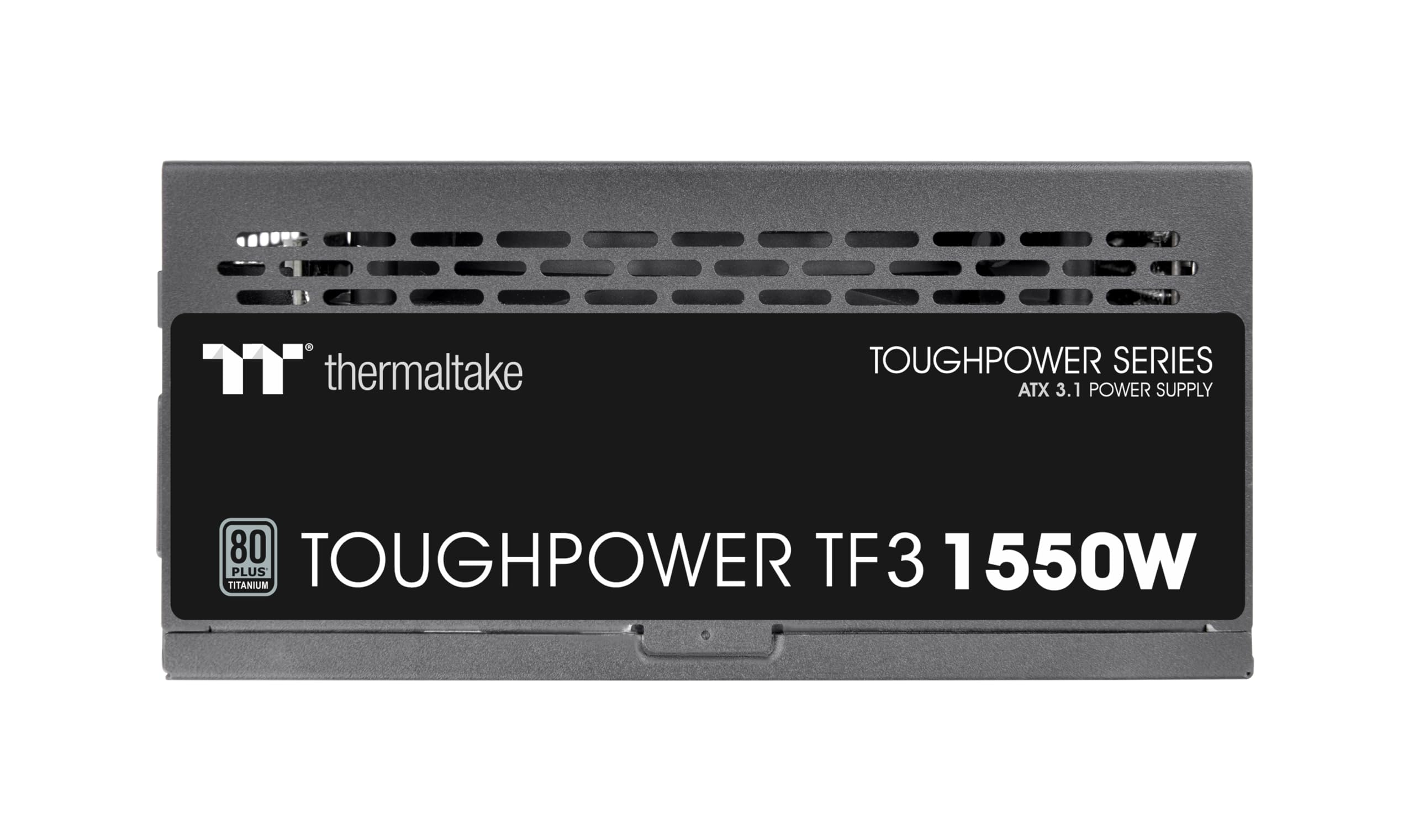 Thermaltake Toughpower TF3 1550W | ATX 3.1 | PCIe Gen 5.1 12V-2x6-Anschluss | Turbo-Lüfter-Funktion | Low Profile Kabel | 80Plus Titanium zertifiziert | extra Jumper | Modular
