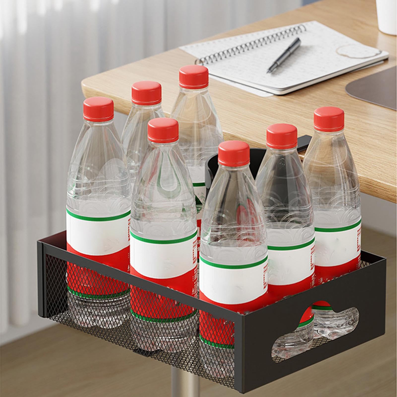 Organizer Pod Blatem 360-stopniowy organizer pod biurkiem z uchwytem na