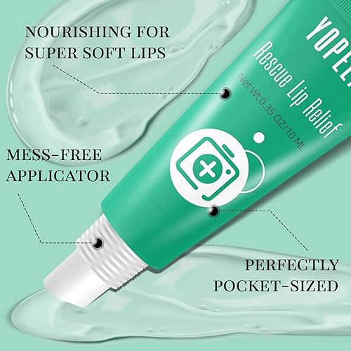 Miniatura 4 de Yopela Protector solar labial hidratante y reparador paquete SPF 30 - Labios hidratados, suaves y reparados de larga duración de verano - 3 sabores