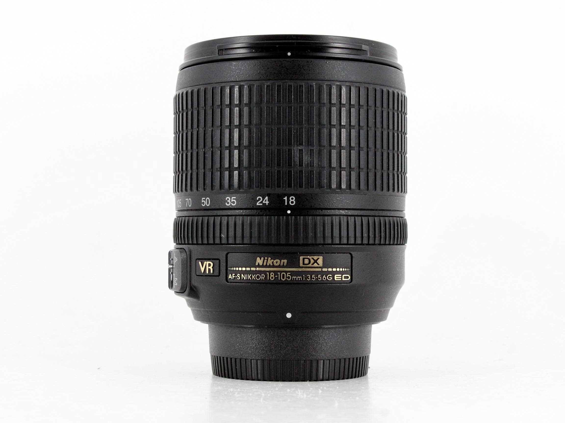 Nikon D90 Appareil photo numérique Reflex 12.3 Kit Objectif AF-S DX VR 18-105 mm Noir