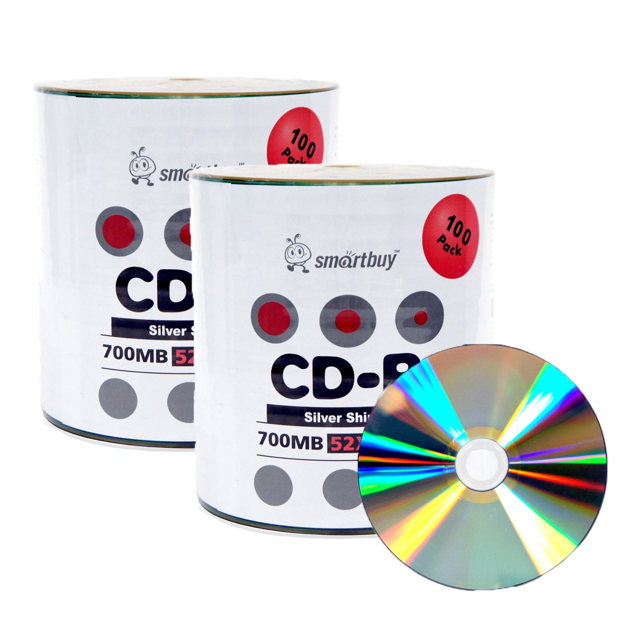 100 Ritek Shiny Silver TOP Thermal Printable Blank CD-R 52x 700MB 80 mins discs 100 Ritek Shiny Silver TOP Thermal Printable Blank CD-R 52x 700MB 80 mins discs