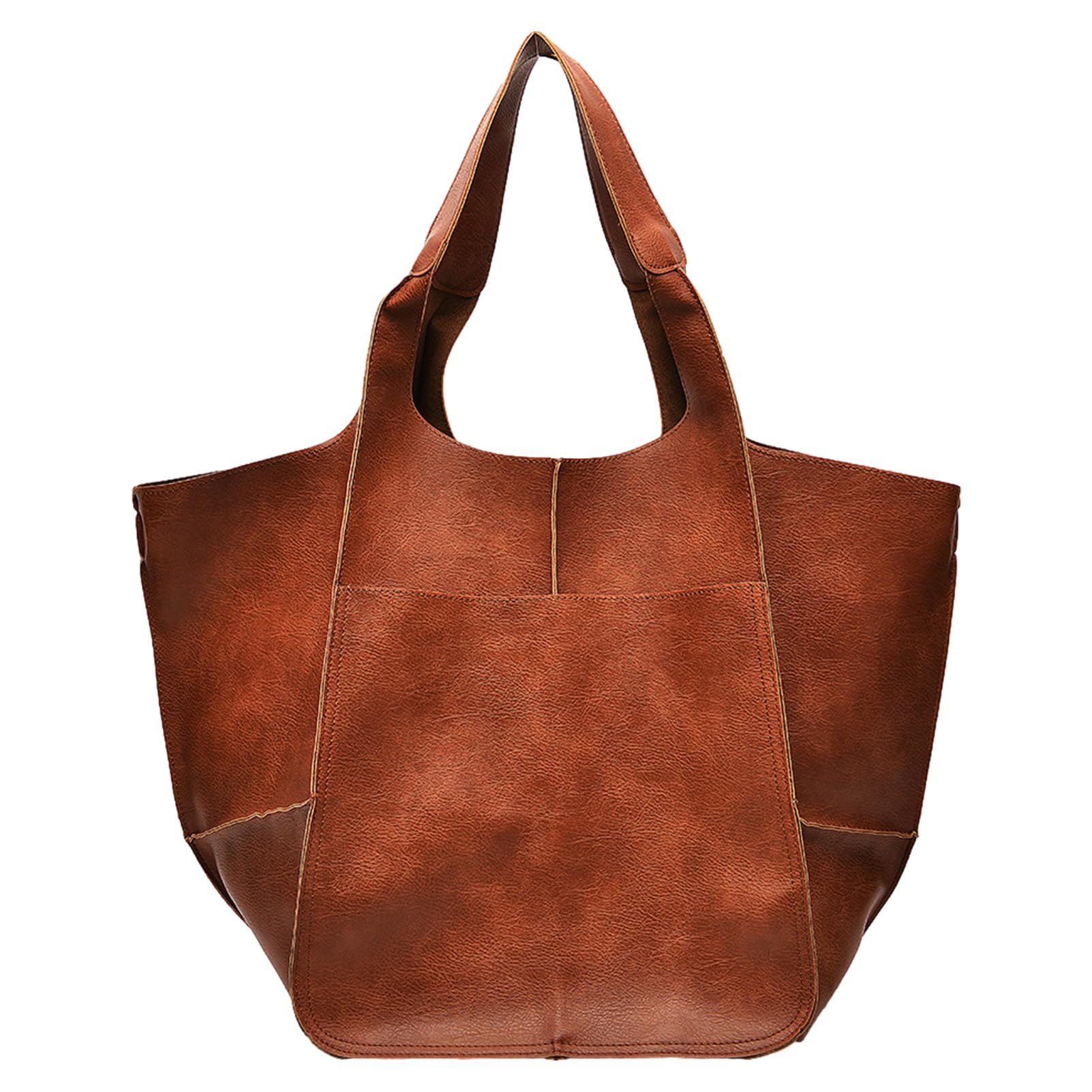 Borsa Tote Extra Grande Donna Borsa Bucket Hobo Oversize in PU
