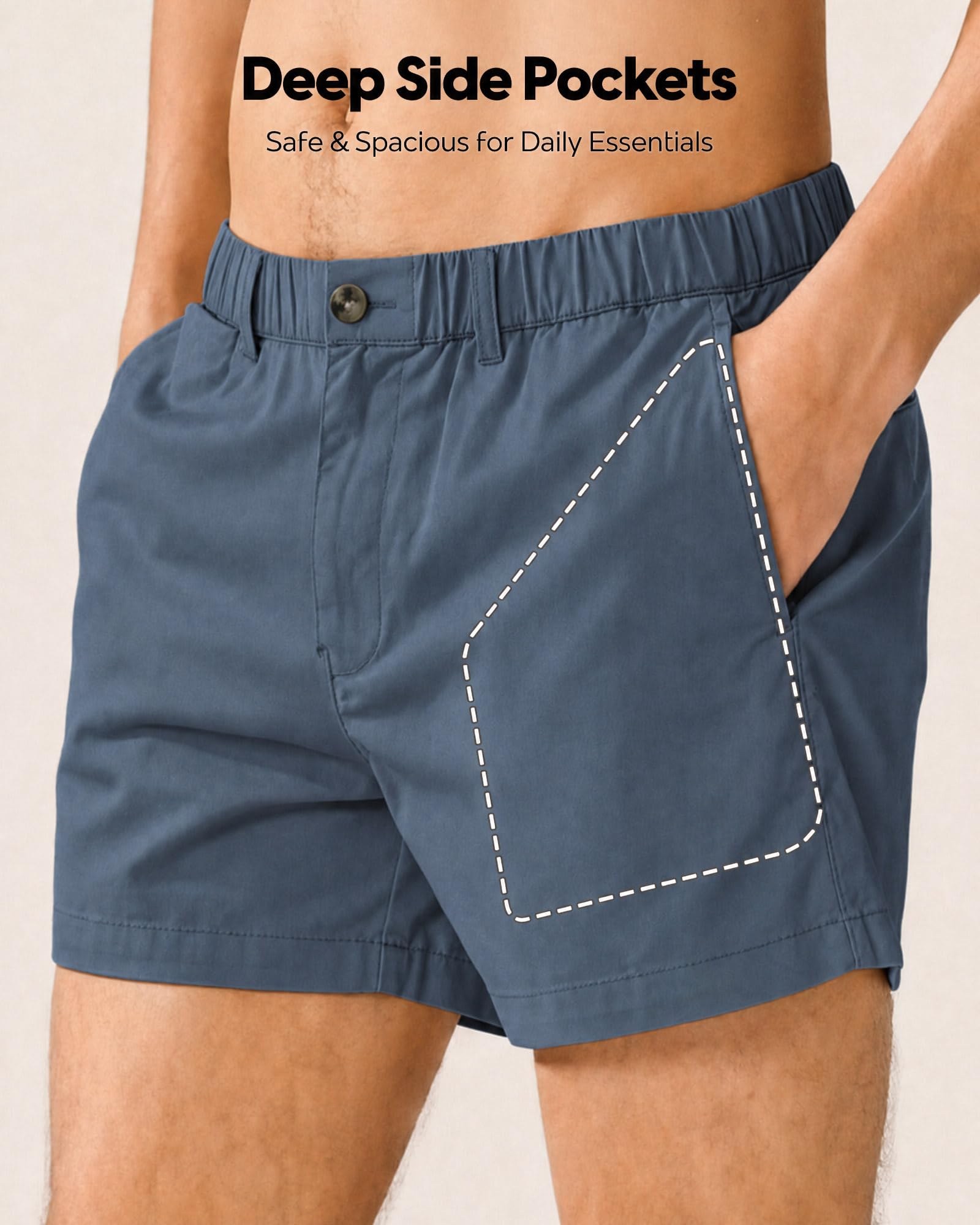 maamgic Badehose für Herren, Badeshorts, Strand-Shorts, Schwimmanzug zum Schwimmen, schnelltrocknend, für den Urlaub, 54