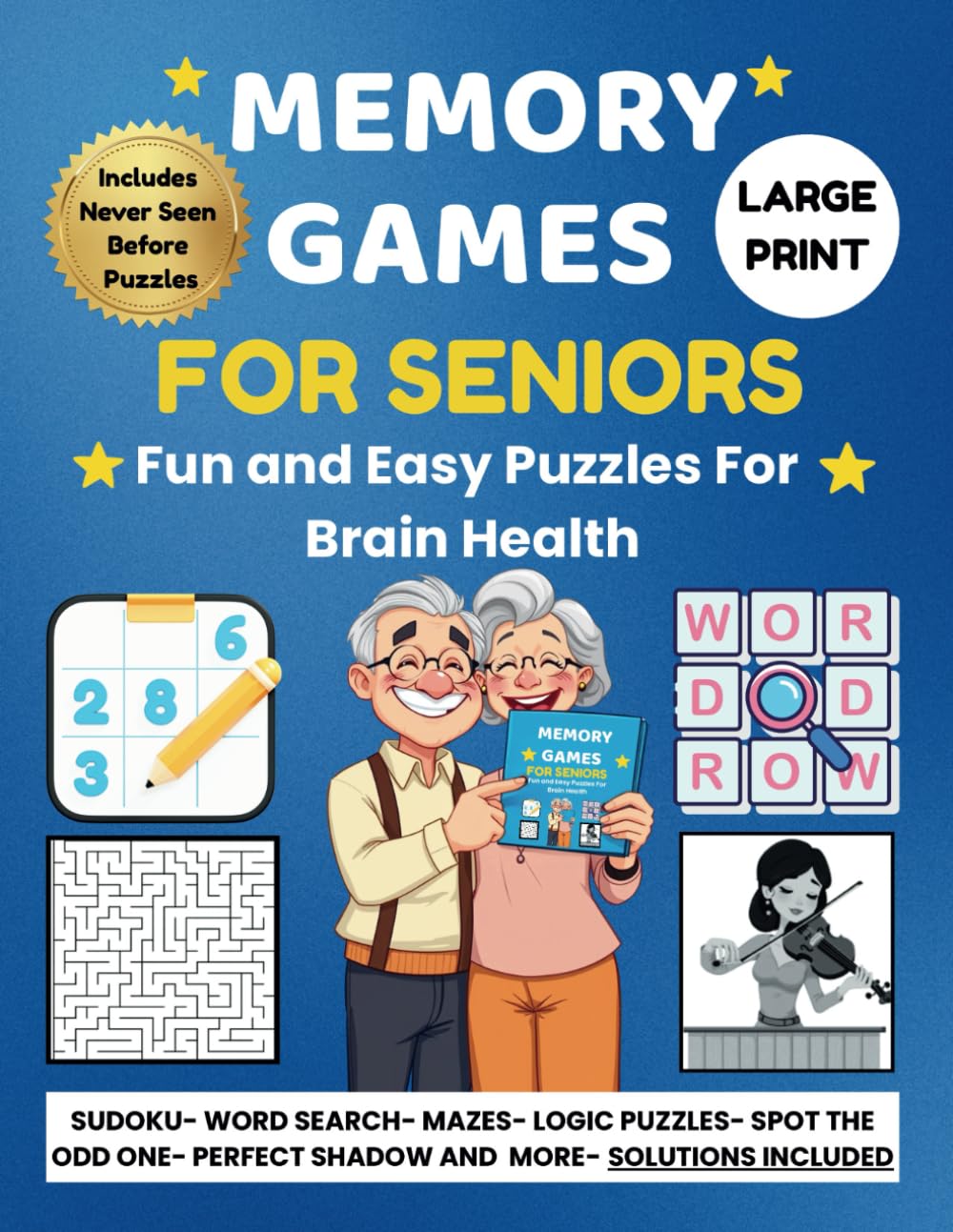 Memory Games For Seniors: Fun and Easy Puzzles For Brain Health