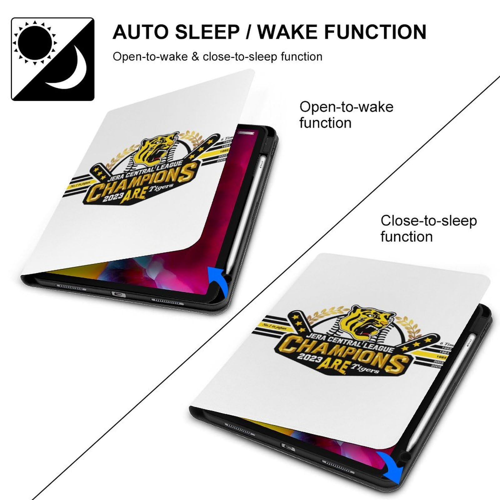 Amazon.co.jp: 阪神タイガース 2023 リーグ優勝記念 iPad Air 第