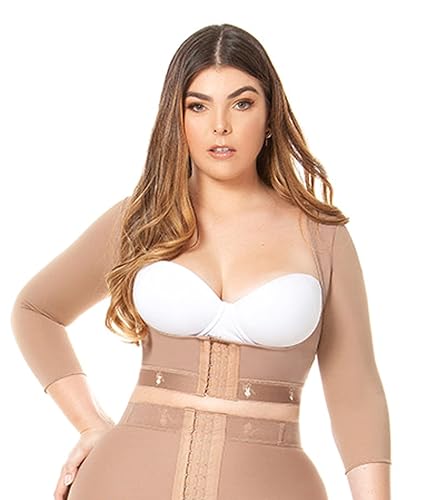 FAJAS MELI'BELT Melibelt 5024 - Moldeador quirúrgico de compresión para la parte superior del brazo, corrector de postura para mujeres (Mocca, S)