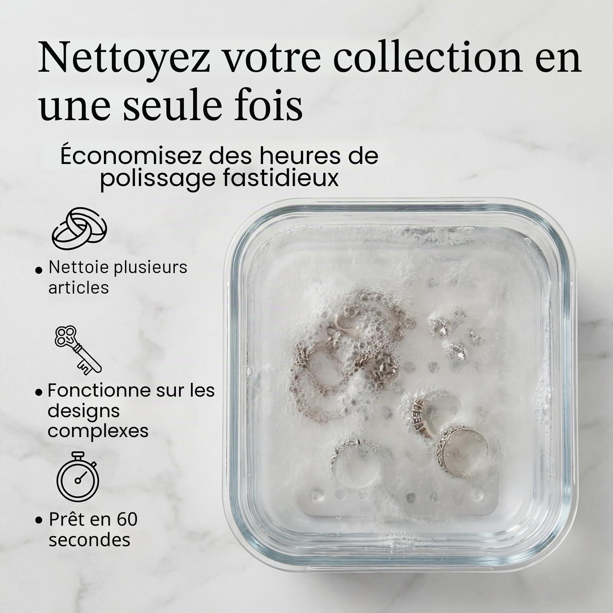Nushine Plaque de nettoyage magique (grande taille 23 x 15,4 cm) – Nettoie rapidement de nombreux articles à la fois ! Réutilisable plusieurs fois, pas de produits chimiques agressifs. Besoin de laver