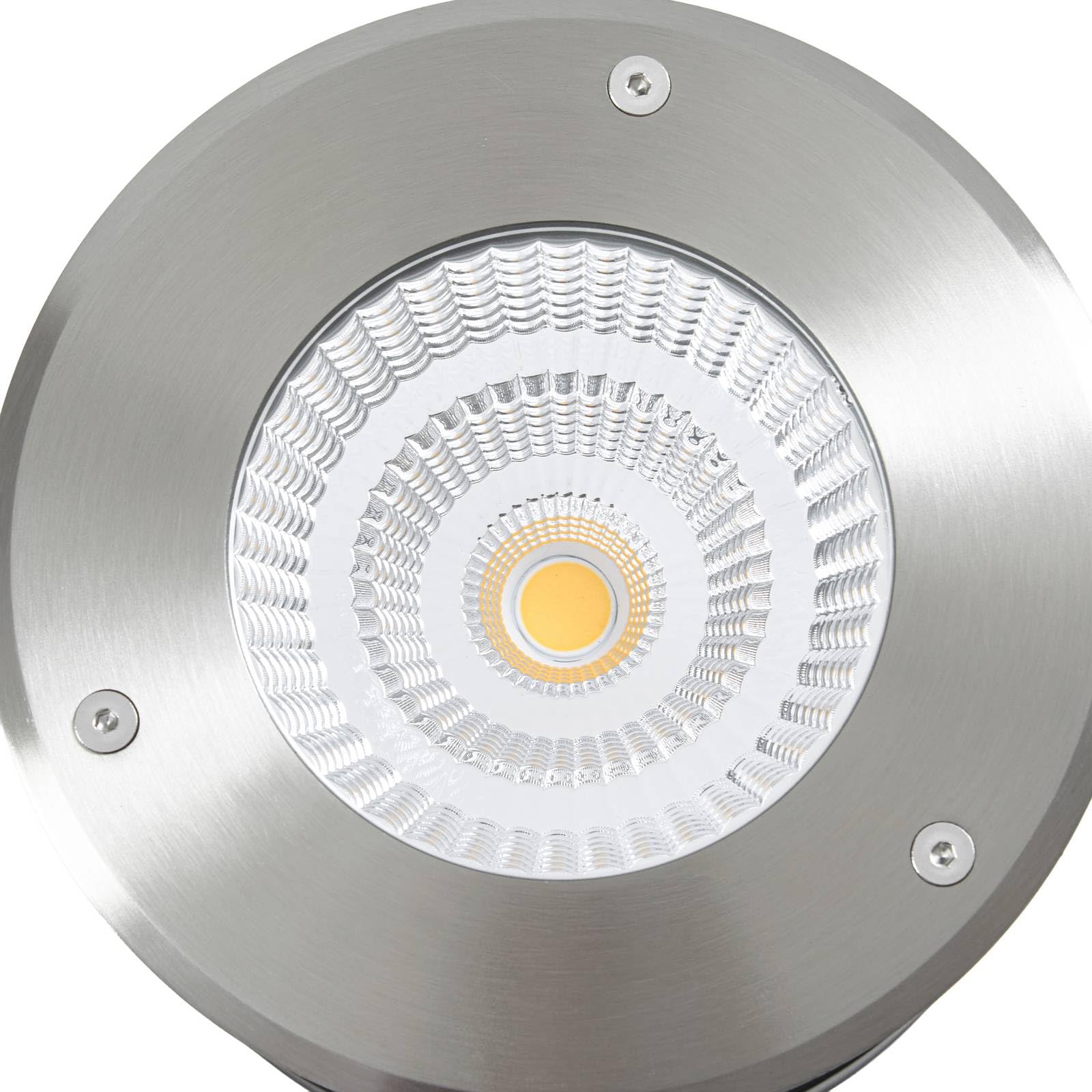 Arcchio LED Bodeneinbauleuchten Thentos (wasserdicht in Alu aus Edelstahl (1 flammig,) - Bodeneinbauleuchte außen