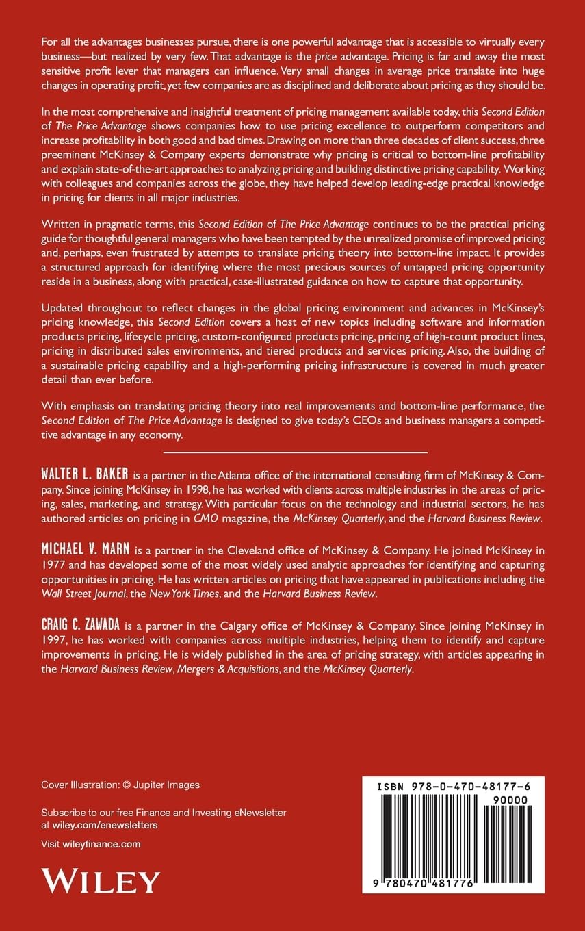 The Price Advantage, 2nd Edition: 535 (Wiley Finance)