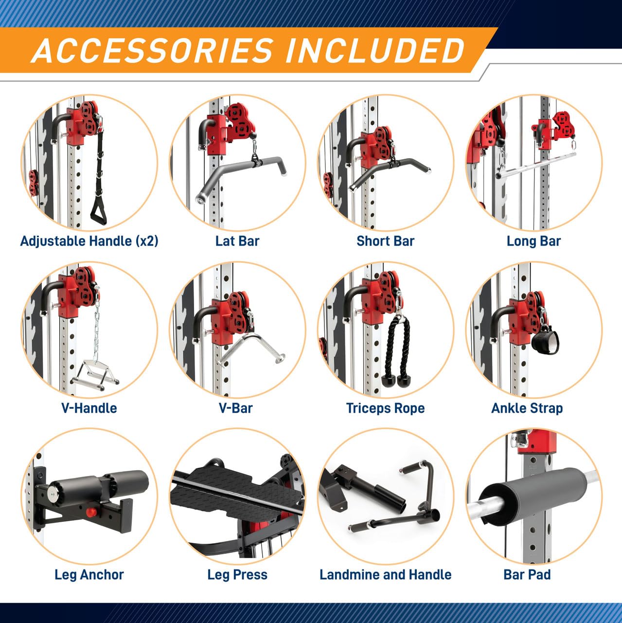 Marcy Pro SM-7553 Deluxe Smith Machine System