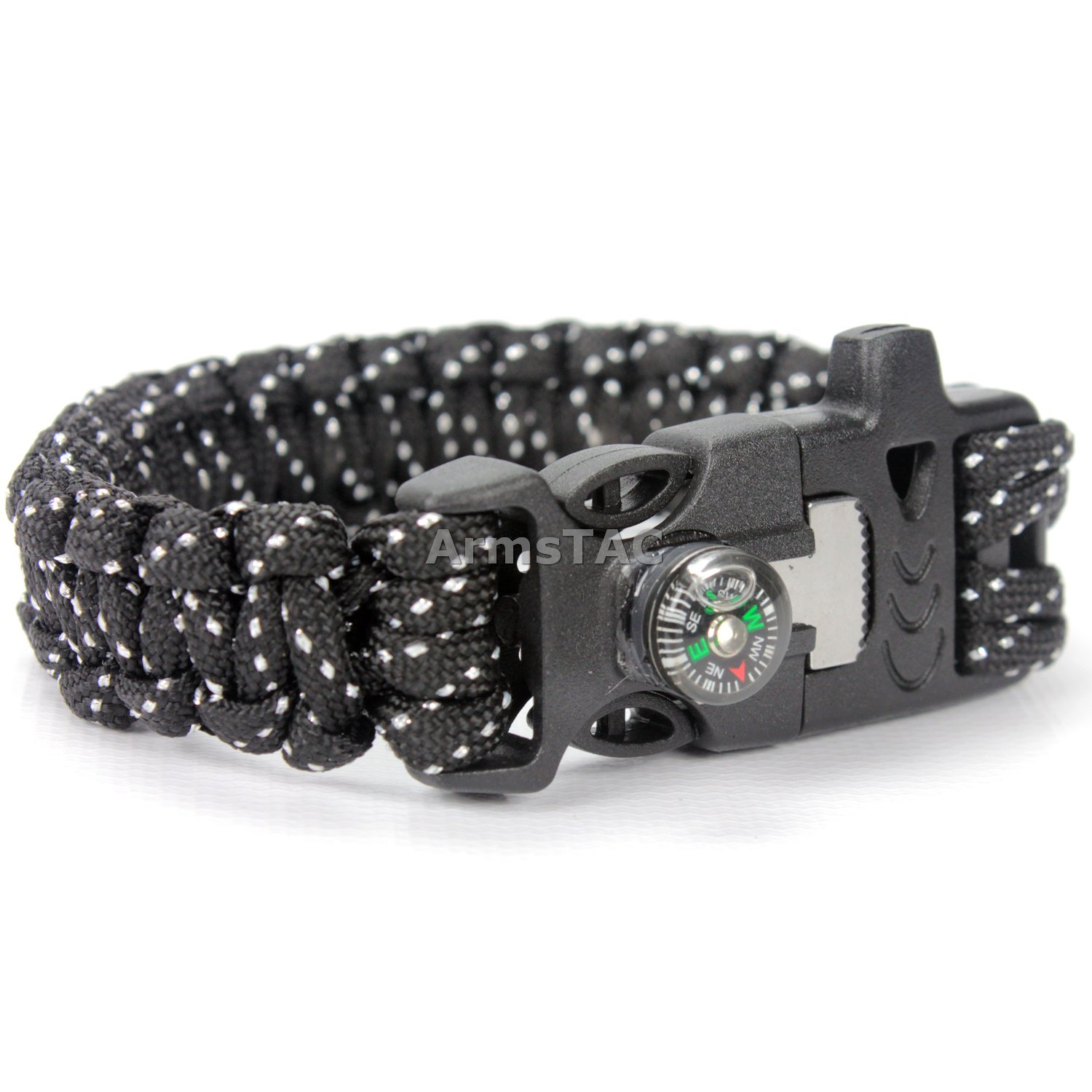 faire votre propre Bracelet de survie avec nos 20 'Paracorde et allume-feu/ sifflet kit