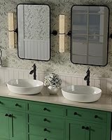 Vista 8 de Homevacious Grifo de baño negro para lavabo, cascada mate, cuenco antiguo de un solo orificio con tapón de drenaje emergente, línea de suministro